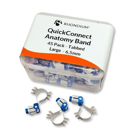 Rhondium Quick Connect Retainerless Tofflemire Matrix Refill Bands - GoldenDent - GoldenDent